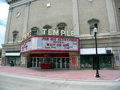 Temple Theatre - Photo from early 2000's